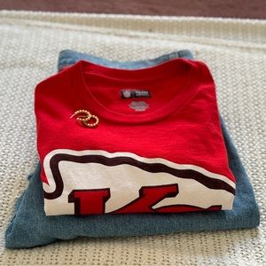 NFL team apparel Unisex Kansas City Chiefs long sleeve